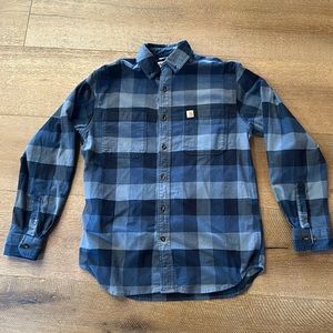 Carhartt Plaid Flannel - Blue (Sz Med)
